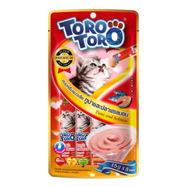 4 FOR $10 (Exp 10Feb24): Toro Tuna & Salmon Puree Cat Treats 75g