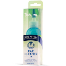 Tropiclean Dual Action Ear Cleaner For Pets 4oz - Kohepets