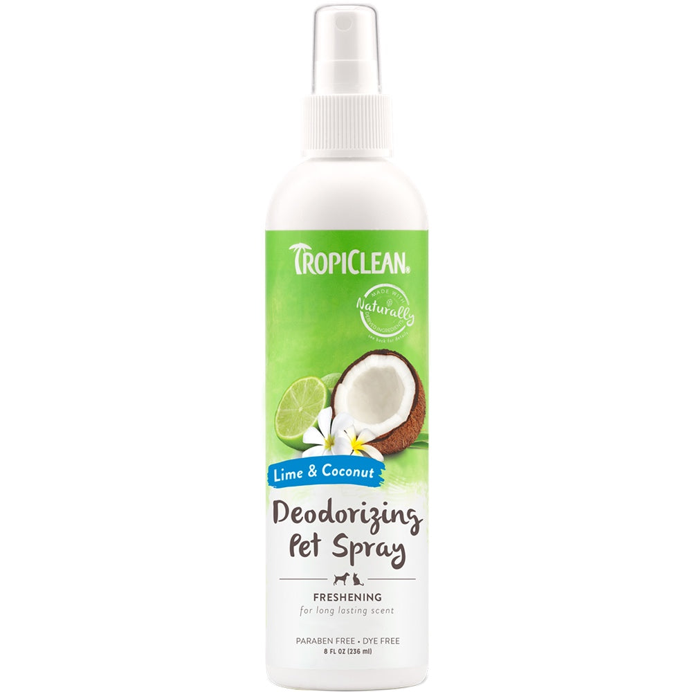 Tropiclean Lime & Coconut Deodorizing Pet Spray - Kohepets