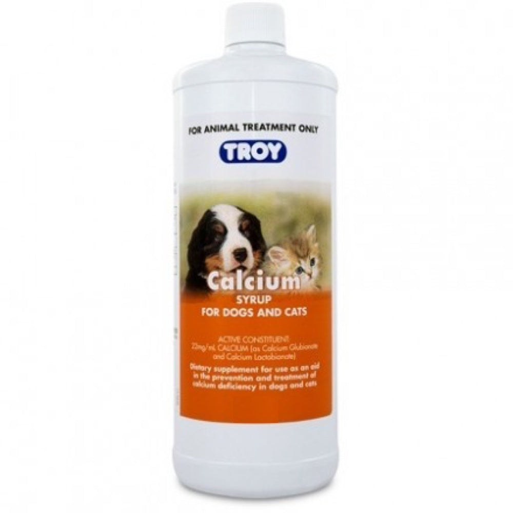 TROY Calcium Syrup 250ml - Kohepets