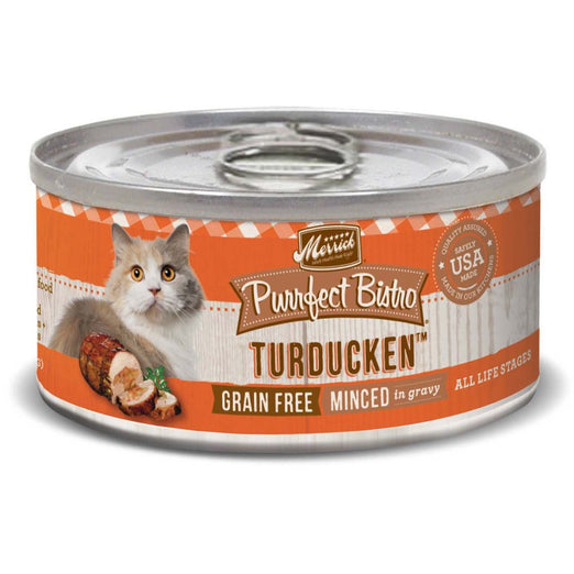 Merrick Purrfect Bistro Grain Free Turducken Canned Cat Food 156g - Kohepets