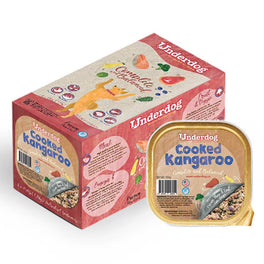 Underdog Cooked Kangaroo Complete & Balanced Frozen Dog Food 1.2kg - Kohepets