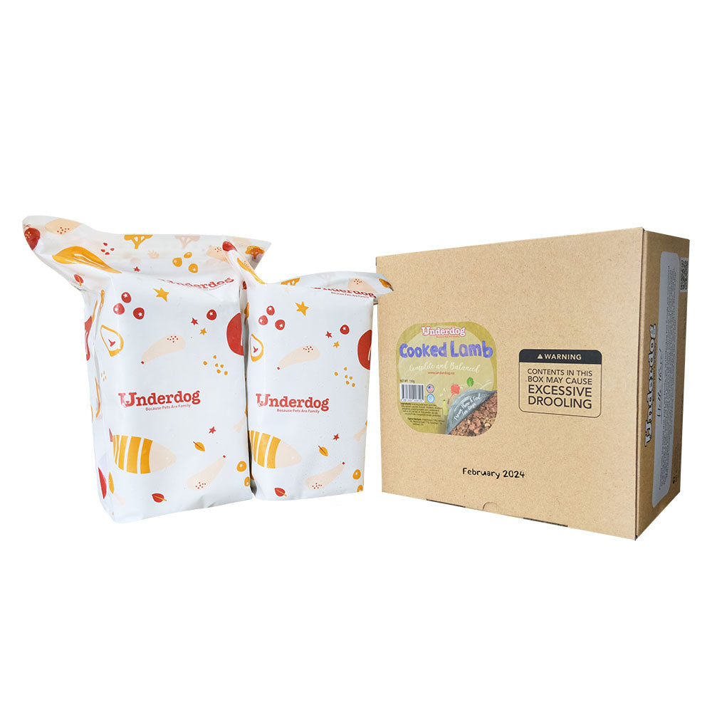 Underdog Cooked Pork & Salmon Complete & Balanced Eco Pack Frozen Dog Food 3kg