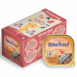 Underdog Raw Beef Complete & Balanced Frozen Dog Food 1.2kg - Kohepets