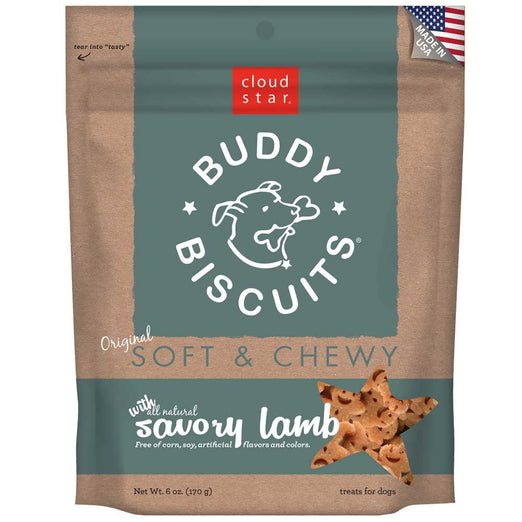 Cloud Star Soft and Chewy Buddy Biscuits, Lamb Dog Treats 170g - Kohepets