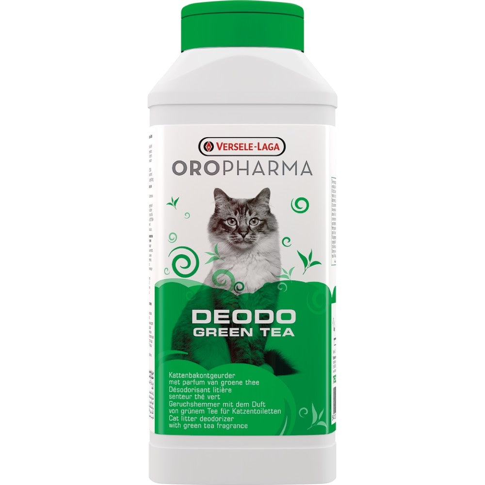 Versele Laga Oropharma Green Tea Scented Cat Litter Deodorant 750g - Kohepets