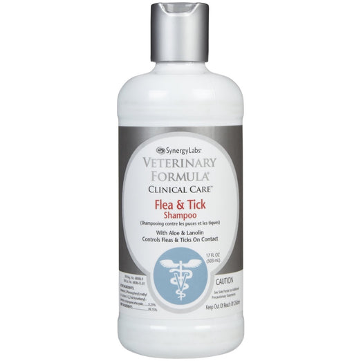 Veterinary Formula Clinical Care Flea & Tick Shampoo 503ml Kohepets
