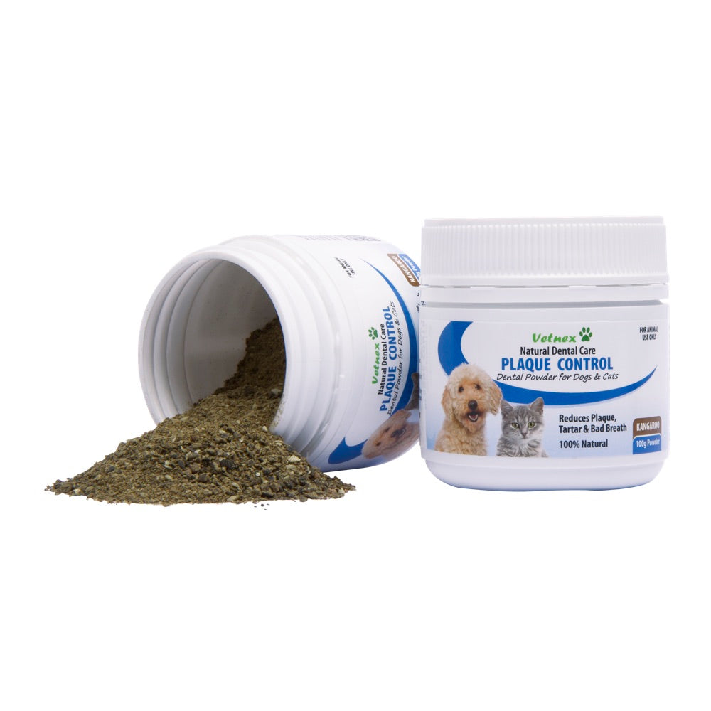 VetNex Plaque Control Kangaroo Dental Power for Dogs & Cats 100g - Kohepets