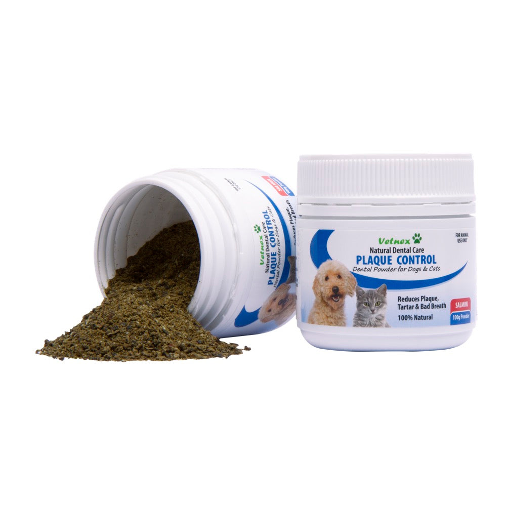 VetNex Plaque Control Salmon Dental Power for Dogs & Cats 100g - Kohepets