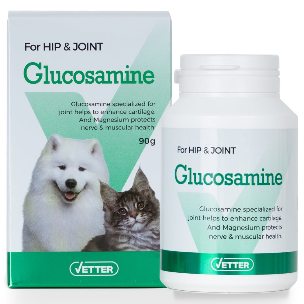 Vetter Glucosamine Hip & Joint Health Supplement for Cats & Dogs 90g