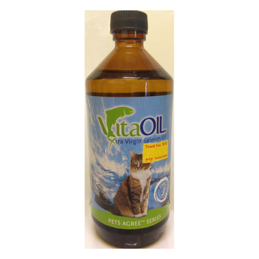 Pets Agree Vita Oil Xtra Virgin Salmon Oil For Cats 250ml - Kohepets