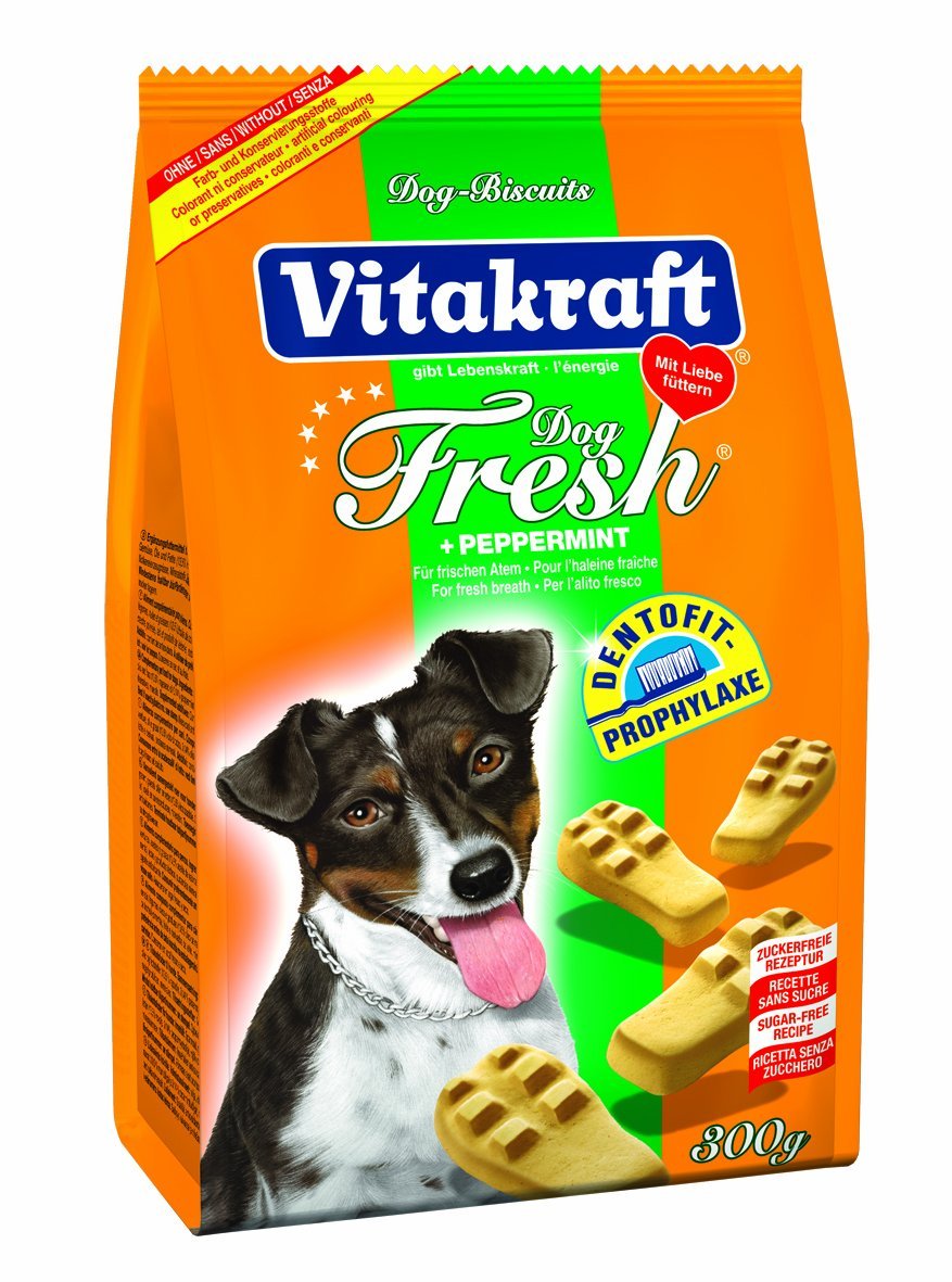 Vitakraft Dog Fresh Peppermint Dog Treat 300g - Kohepets