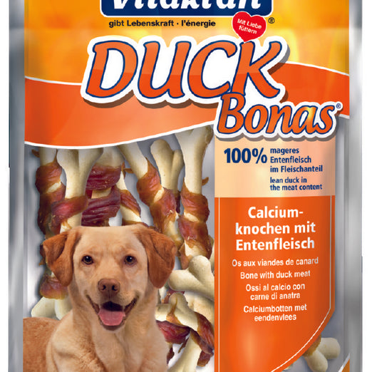 Vitakraft Duck Bonas Dog Treat 80g - Kohepets