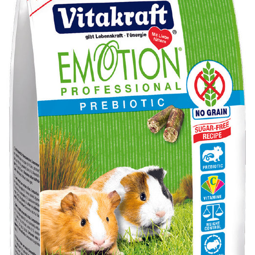 Vitakraft Emotion Professional Prebiotic Guinea Pig Food - Kohepets