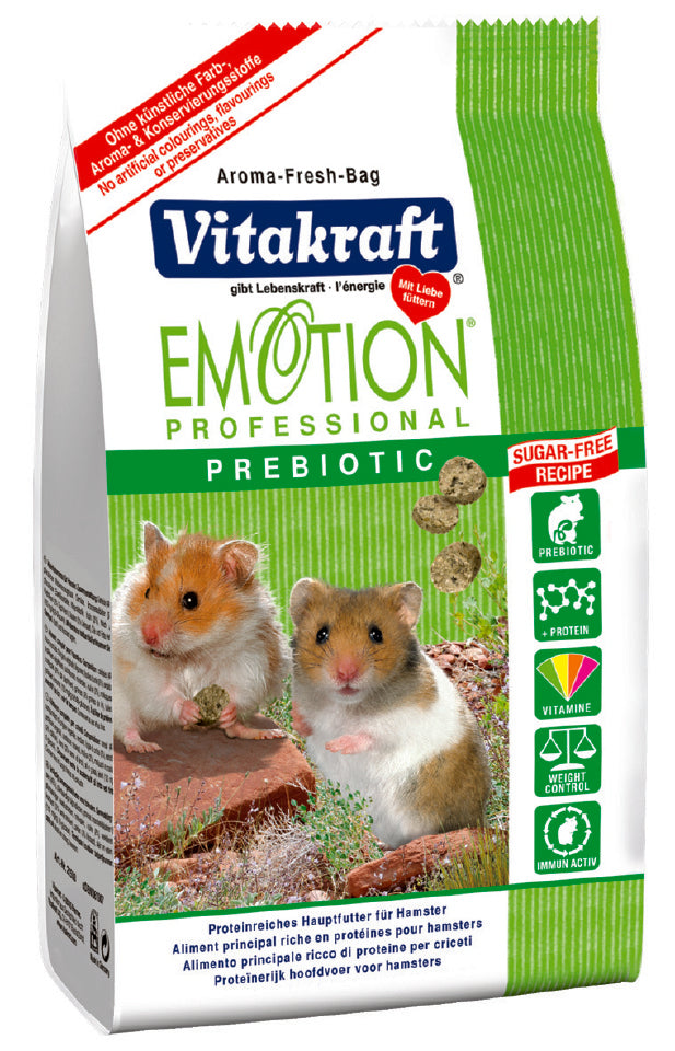 Vitakraft Emotion Professional Prebiotic Hamster Food - Kohepets
