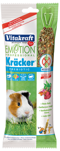 Vitakraft Emotion Professional Prebiotic Kracker With Artichoke For Guinea Pigs - Kohepets