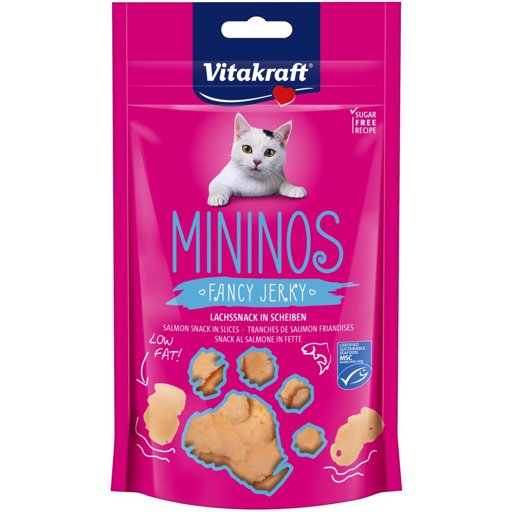 Vitakraft Mininos Fancy Jerky Cat Treats 40g - Kohepets