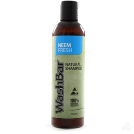 WashBar 100% Neem Fresh Natural Shampoo for Dogs 250ml - Kohepets