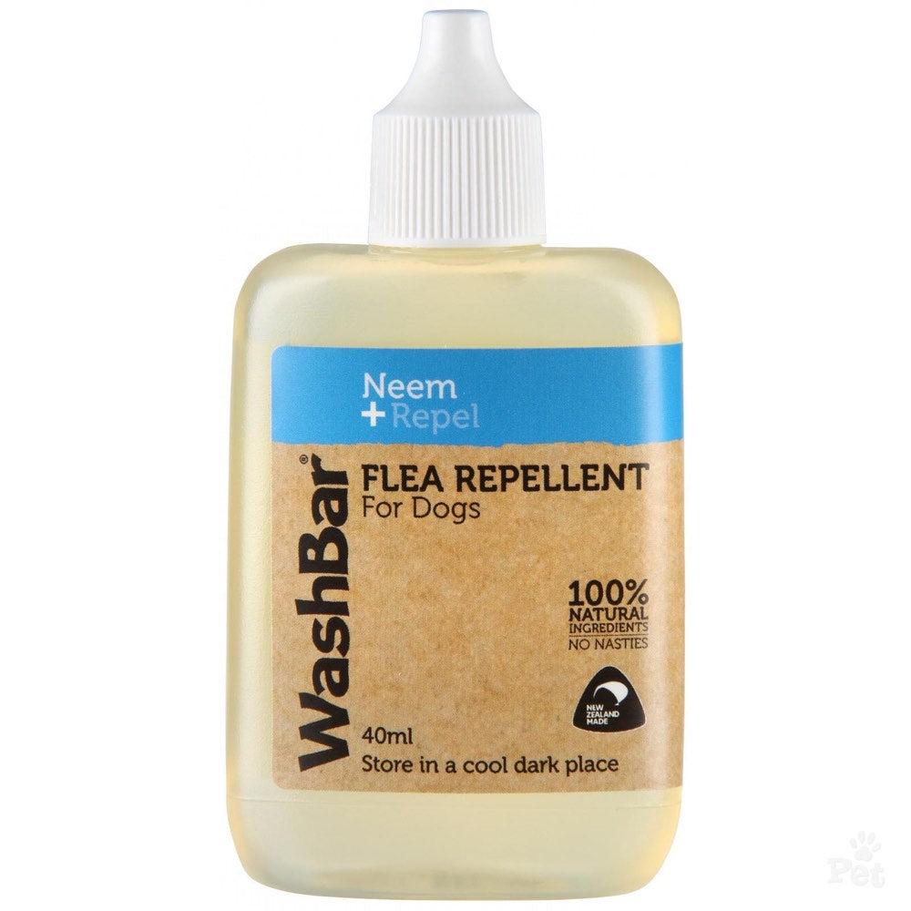 WashBar 100% Natural Flea Repellent for Dogs 40ml - Kohepets