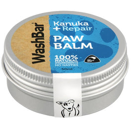 WashBar 100% Natural Paw Balm For Dogs 50ml - Kohepets