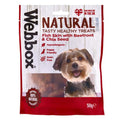 Webbox Natural Fish Skin with Beetroot & Chia Seed Grain-Free Dog Treats 50g - Kohepets