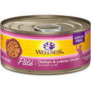20% OFF: Wellness Complete Health Chicken & Lobster Pate Grain-Free Canned Cat Food 156g