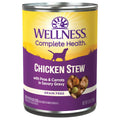 20% OFF: Wellness Complete Health Chicken Stew With Peas & Carrots Grain-Free Canned Dog Food 354g