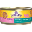Wellness Complete Health Whitefish & Tuna Pate Grain-Free Kitten Canned Cat Food 5.5oz