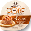 10% OFF: Wellness CORE Divine Duos Chicken Pate & Diced Duck In Gravy Wet Cat Food 2.8oz - Kohepets