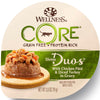 10% OFF: Wellness CORE Divine Duos Chicken Pate & Diced Turkey In Gravy Wet Cat Food 2.8oz - Kohepets