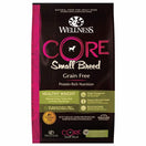 20% OF + FREE Whimzees w 12lb: Wellness CORE Grain-Free Small Breed Healthy Weight Formula Dry Dog Food