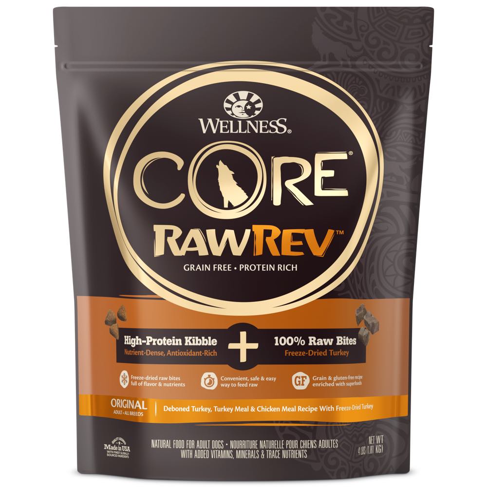 Wellness CORE RawRev Original Adult Grain-Free Dry Dog Food - Kohepets