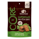 Wellness Core Superfood Protein Bars Turkey & Duck with Kale Dog Treat 170g