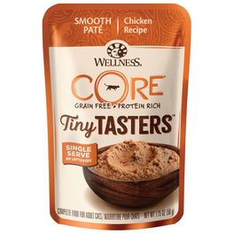 10% OFF: Wellness CORE Tiny Tasters Chicken Grain-Free Pouch Cat Food 1.75oz - Kohepets