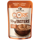 20% OFF: Wellness CORE Tiny Tasters Chicken Pate Grain-Free Adult Pouch Cat Food 1.75oz