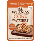20% OFF: Wellness CORE Tiny Tasters Chicken Minced Grain-Free Adult Pouch Cat Food 1.75oz