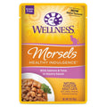 10% OFF: Wellness Healthy Indulgence Morsels Salmon & Tuna In Sauce Pouch Cat Food 3oz - Kohepets