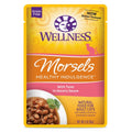 10% OFF: Wellness Healthy Indulgence Morsels Tuna In Sauce Pouch Cat Food 3oz - Kohepets