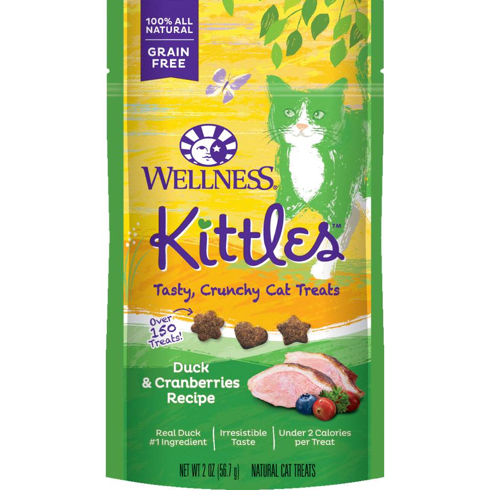 Wellness Kittles Duck & Cranberries Cat Treats 57g - Kohepets