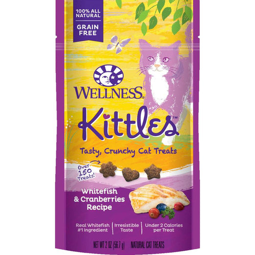 Wellness Kittles Whitefish & Cranberries Cat Treats 57g - Kohepets