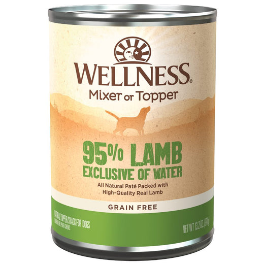 Wellness 95 Lamb GrainFree Canned Dog Food 374g Kohepets