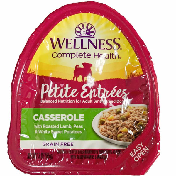 Wellness Petite Entrees Casserole Roasted Lamb, Peas White Sweet