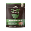 Wellness Core Pure Rewards Turkey Jerky Grain Free Dog Treats 4oz