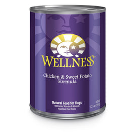 20% OFF: Wellness Complete Health Chicken & Sweet Potato Canned Dog Food 354g - Kohepets