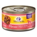 Wellness Complete Health Morsels Cubed Salmon Dinner Grain-Free Canned Cat Food 156g