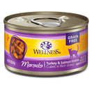 Wellness Complete Health Morsels Cubed Turkey & Salmon Entree Grain-Free Canned Cat Food 156g