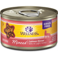 Wellness Complete Health Minced Salmon Entree Canned Cat Food 156g - Kohepets