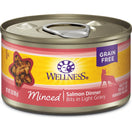 20% OFF: Wellness Complete Health Minced Salmon Entree Grain-Free Canned Cat Food 156g