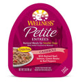 10% OFF: Wellness Petite Entrees Casserole Braised Beef, Salmon Cup Tray Dog Food 85g - Kohepets