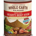 Whole Earth Farms Grain Free Hearty Beef Stew Canned Dog Food 360g - Kohepets